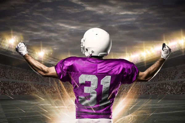 Football Player on a stadium — Stock Photo, Image