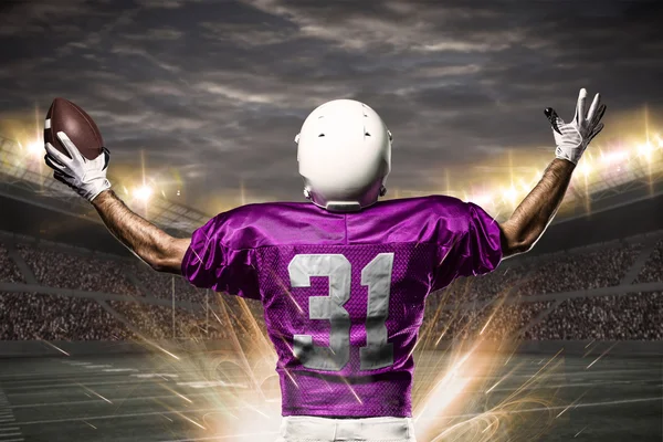 Football Player on a stadium — Stock Photo, Image