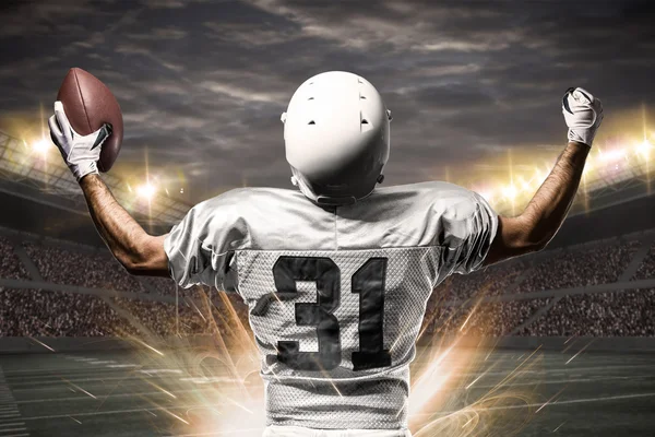 Football Player on a stadium — Stock Photo, Image