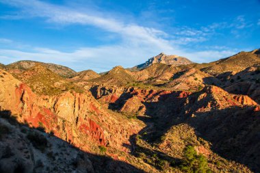 Montnegre Ravine in the term of Xixona (Alicante), Valencia Community, İspanya.
