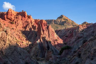 Montnegre Ravine in the term of Xixona (Alicante), Valencia Community, İspanya.
