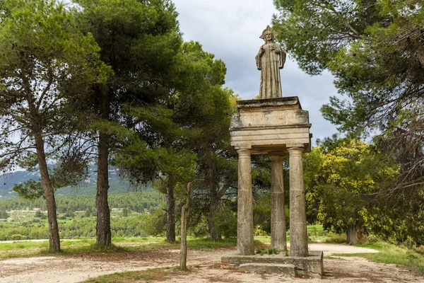 Estatua Jesucristo Campo Localidad Alcoy Alicante — Foto de Stock