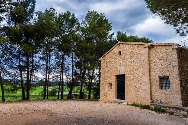 Ermita Polop Las Montañas Alcoi Alicante — Foto de Stock