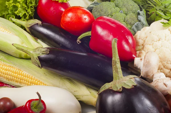 Mezcla de verduras frescas — Foto de Stock