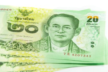 Tay banknot 20 baht