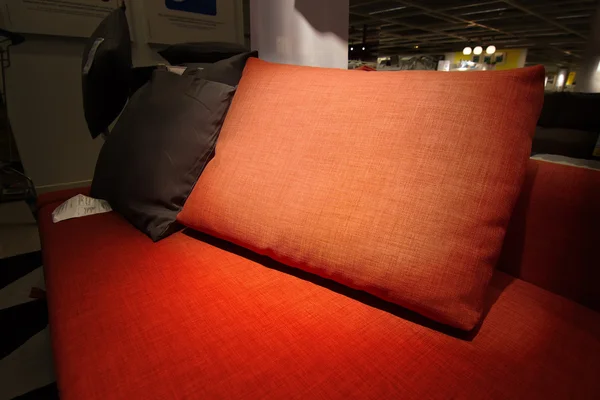 Light spot on a pilow, sofa, relaxing concept