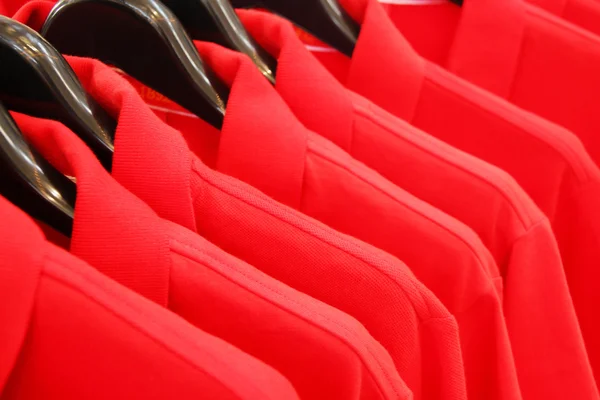 Camisas polo rojo — Foto de Stock