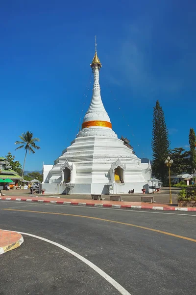 Wat Phrathat Doi Kong Provincii Mae Hong Son Thajsko — Stock fotografie