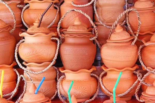 泰国的陶器 — 图库照片