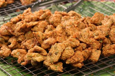 Tay gıda - baharatlı kızarmış balık Patty