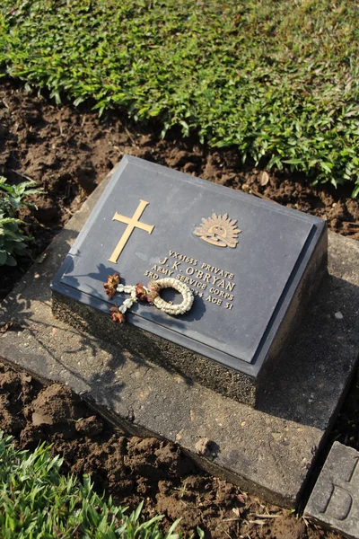 Kanchanaburi War Cemetery — Stock Photo, Image