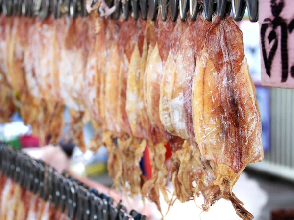Ikan sotong asin Thailand — Stok Foto