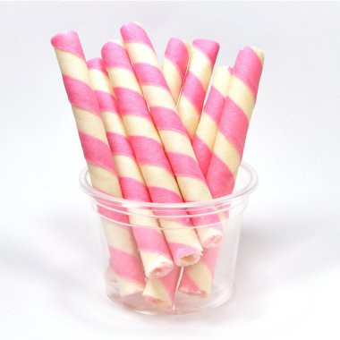 Nefis pembe gofret rulo