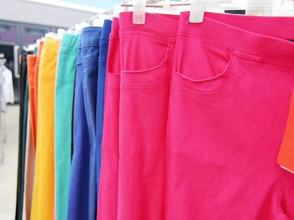 Pantalones coloridos — Foto de Stock