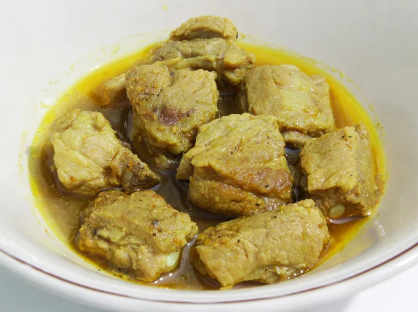 Thais eten - varkensvlees Rib Curry — Stockfoto