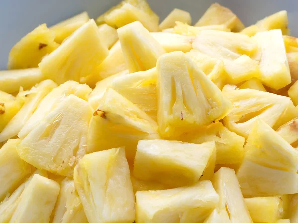 Sliced pineapple fruit — Stock Photo, Image