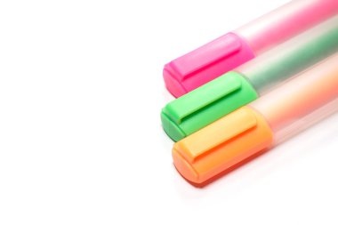 Fosforlu kalem marker veya vurgulama kalemi