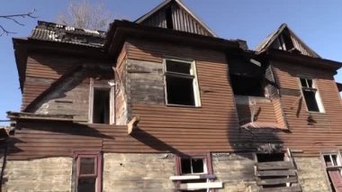 Terk edilmiş evleri Yahudi Brest