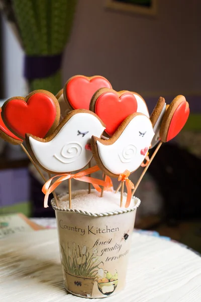 Das ursprüngliche Backen - Lebkuchen — Stockfoto