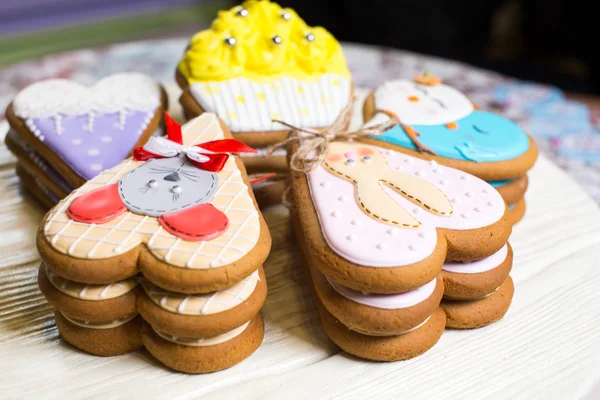 Das ursprüngliche Backen - Lebkuchen — Stockfoto