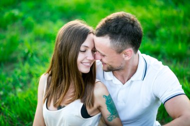 Birbirine aşık çift