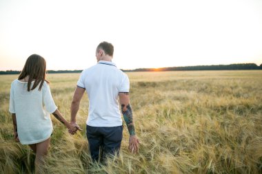 Birbirine aşık çift