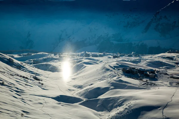 Winterlandschaft im Matterhorn — Stockfoto