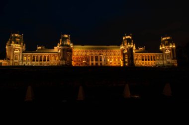 Tsaritsyno gece genel çekim planı