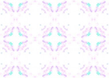 Soyut Suluboya Döşeme Deseni. 