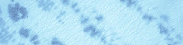 Błękitne niebo Ikat Chevron. Ubarwione tło. Streszczenie — Zdjęcie stockowe