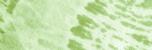 Tintura de gravata listrada verde. Etnia aquarela — Fotografia de Stock