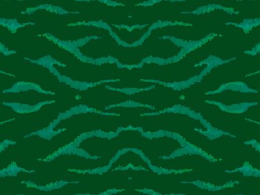 Kusursuz Etnik Sancak. Hayvan Deri Tasarımı. 