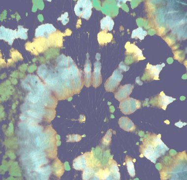 Boyalı Çember. Tek boynuzlu at Batik Kumaşı. Su. 