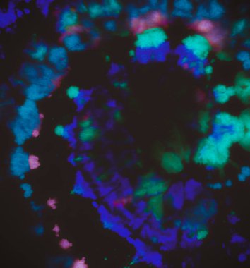 Psikedelik kravat boyası. Soyut Çember Dokusu. 