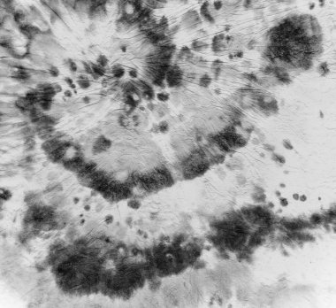 Boyalı kumaş. Beyaz Batik Yazıcı. Soyut 