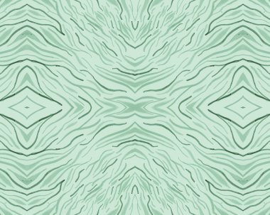 Yeşil Kusursuz Hayvan Şablonu. Moda Afrikalı 