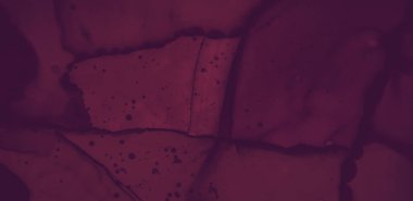 Renkli şarap sıçraması. Sulu Boya Şablonu. 