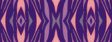 Etnik Doku Tasarımı. Psikedelik Hayvan Dalgası 