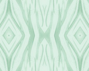 Yeşil Kusursuz Zebra Şablonu. Soyut Afrika 