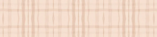 Beige Pastel Check. Seamless Picnic Fabric. — Stock Photo, Image