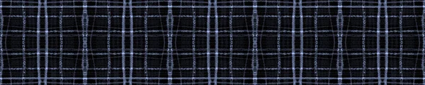 Sans couture Plaid Contexte. Ornement à carreaux noirs. — Photo