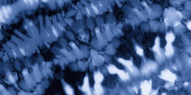 Okyanus Boyalı Şablon. Mürekkep boyalı kağıt. Soyut 