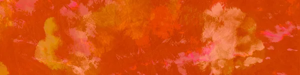 Barva Barva vody Backdrop. Podzimní oranžová akryl — Stock fotografie