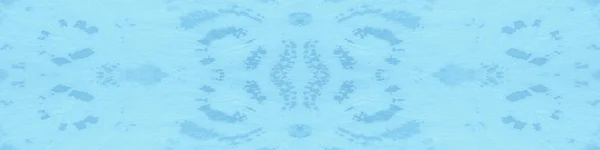 Seamless Blue Tie Dye Dreckige Textur. Ethnische Zugehörigkeit — Stockfoto