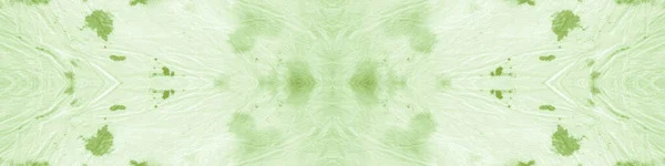Impressão de arte suja tingida sem costura verde. Aquarela — Fotografia de Stock