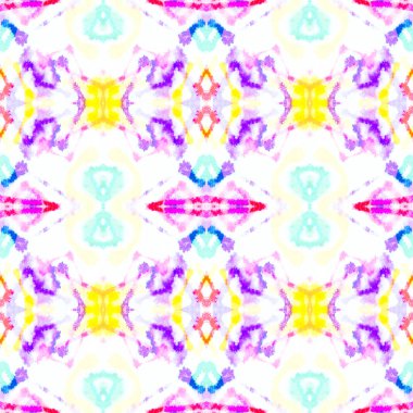 Suluboya Etnik Desen. 