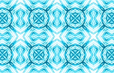 Suluboya Fas Seramik Yazdırma Tasarımı. 