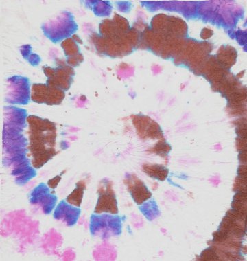 Hippi Mürekkep Elbisesi. Tekstil için Batik Dokusu 