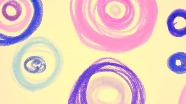 Fioletowe konfetti dla dzieci. Wzór promieniowy. Pastel — Zdjęcie stockowe