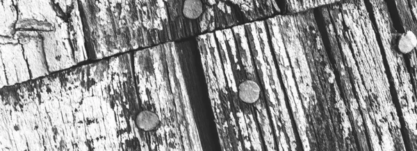 Grau zerrissenes Holz. Farbe Holzoberfläche. — Stockfoto